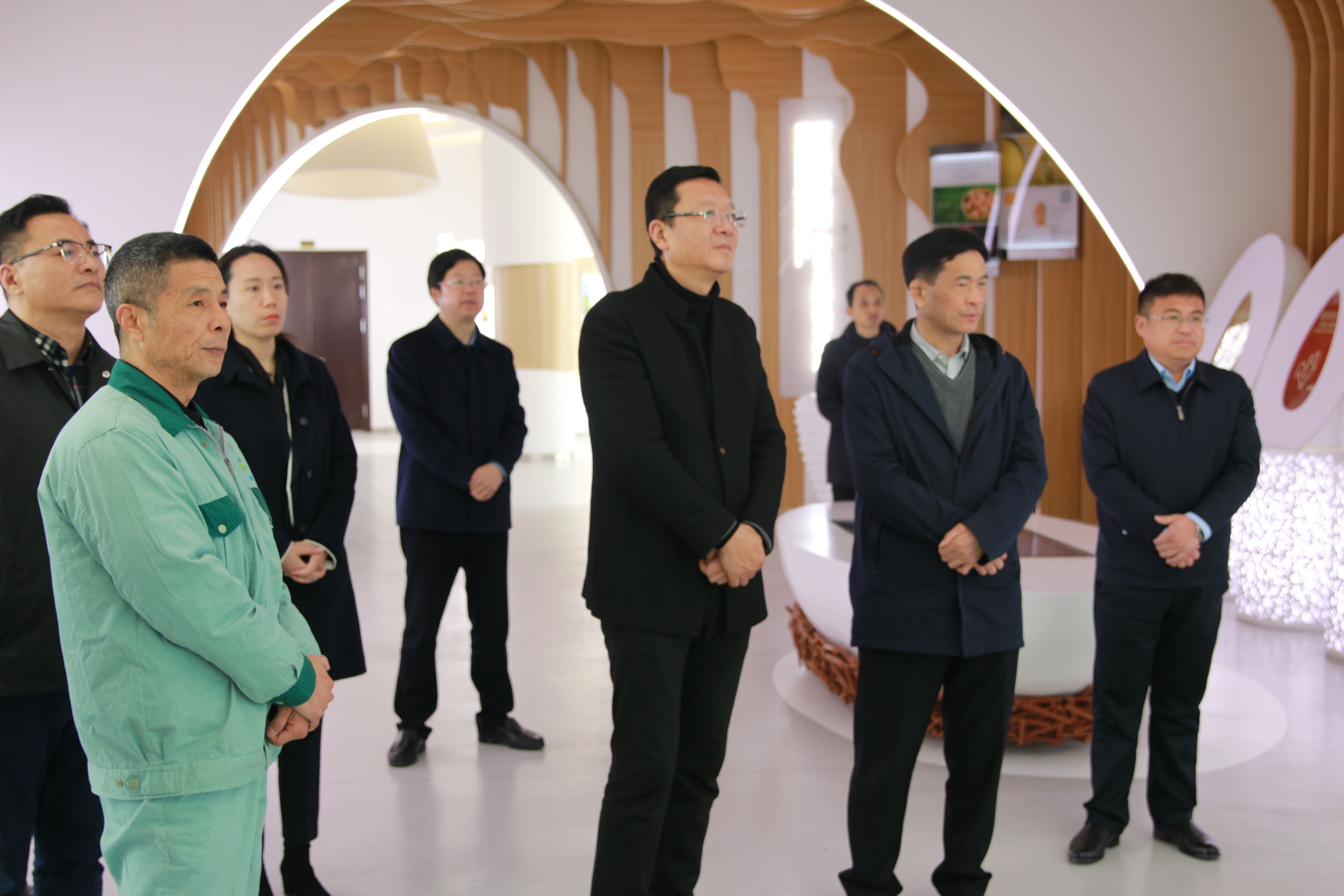 省供销总社调研阜宁县为农服务重点项目